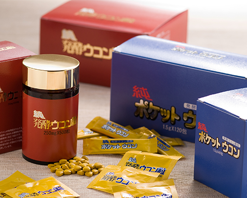 醗酵ウコン粒 詰替え用パック 1000粒(500粒×2袋入)*7箱